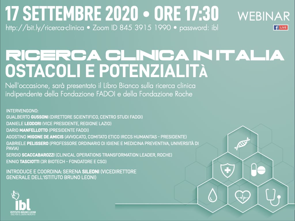 Ricerca Clinica in Italia - Ostacoli e potenzialità